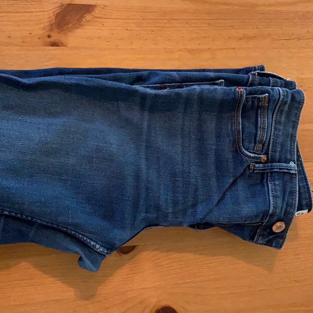 Abercrombie & Fitch straight-Mid Rise